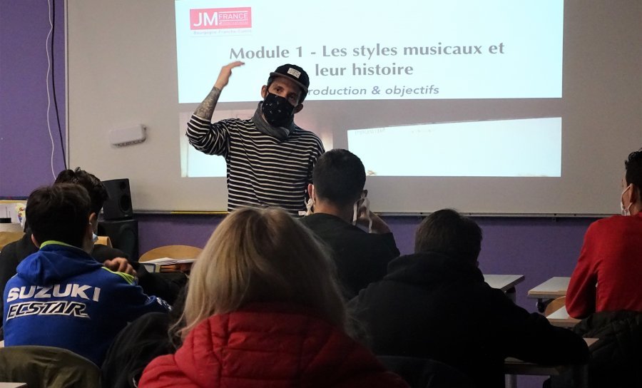 Musiques Actuelles au Lycée 2021 avec Goal Volant