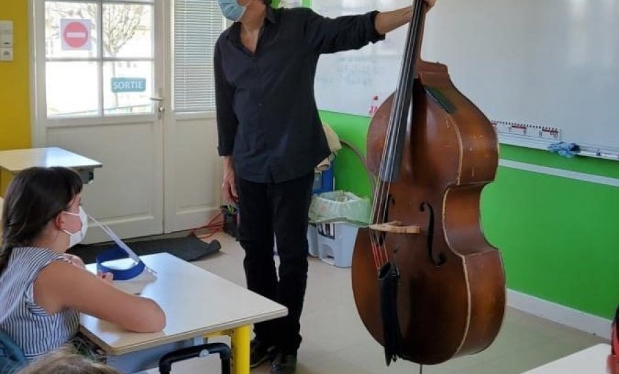 Mon concert en classe avec Pascal Peroteau (Nouvelle-Aquitaine)