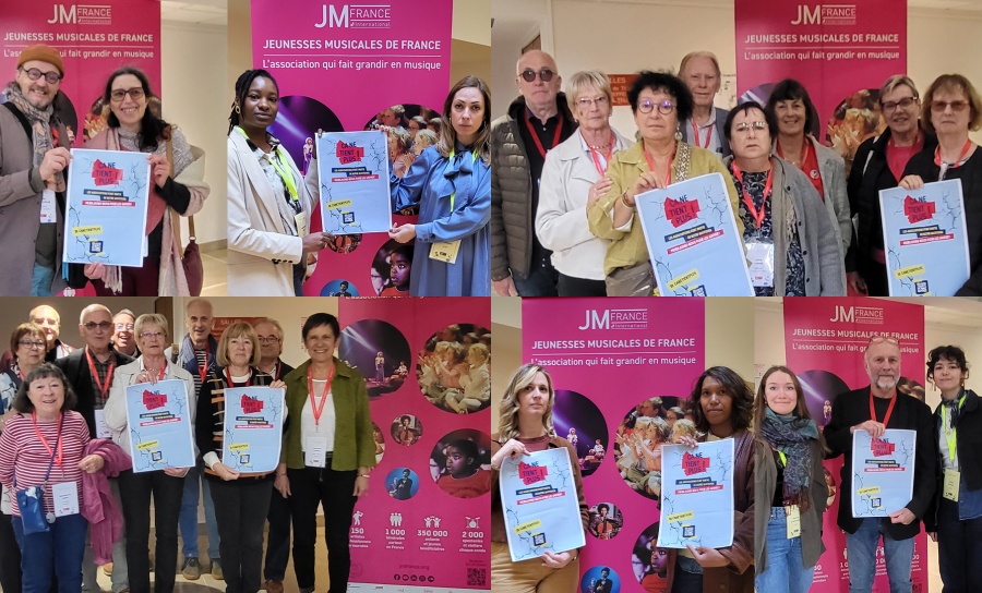 Les bénévoles JM France lors de la mobilisation du 11 octobre 2025