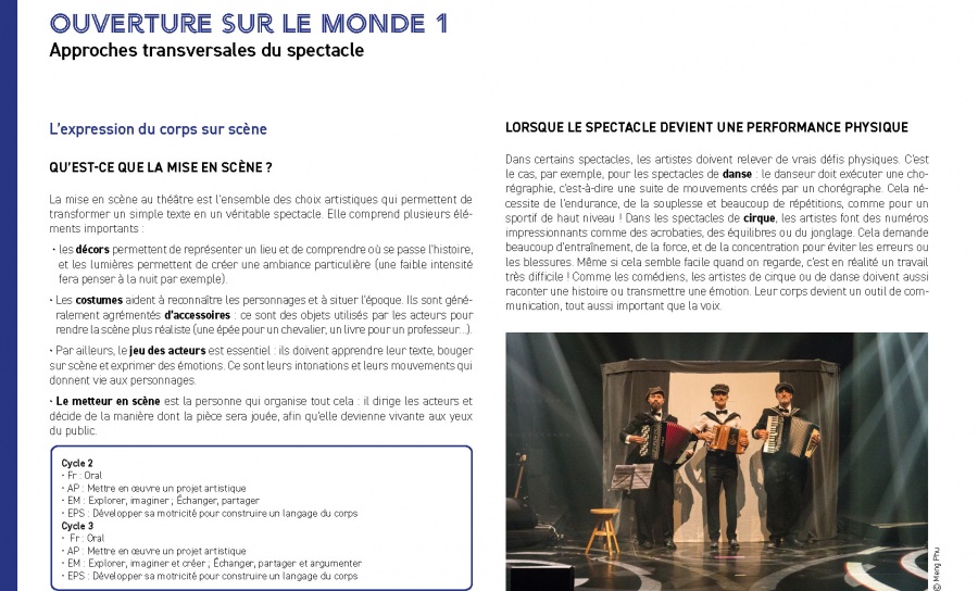 Image - extraits livret pédagogique Une brève histoire du son 1