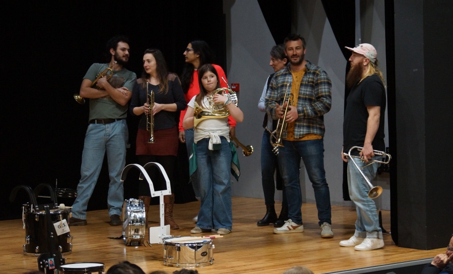 Dans les quartiers prioritaires de Caen, une pratique musicale collective< pour toutes et tous © Le Tympan