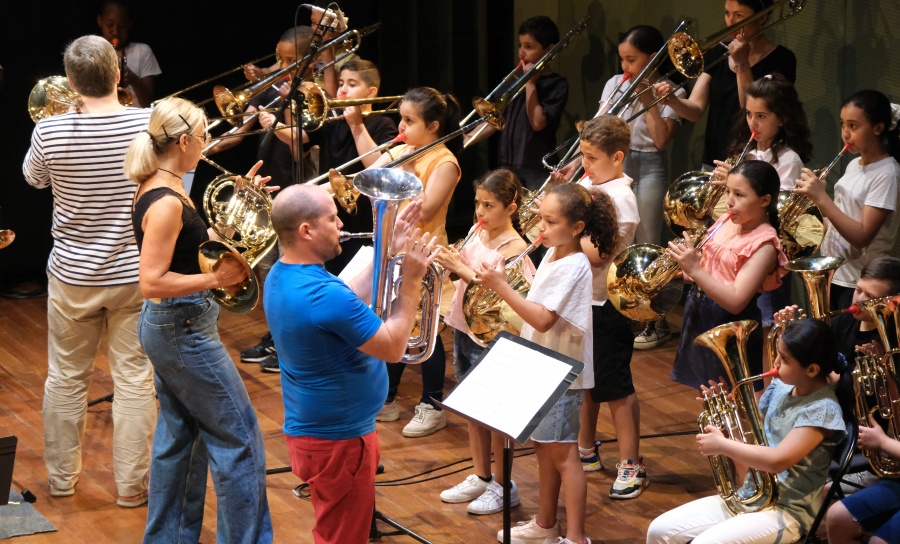 Pierre Baldy-Moulinier avec la Cité des Arts de Chambéry en 2022 © Delphine Dulong