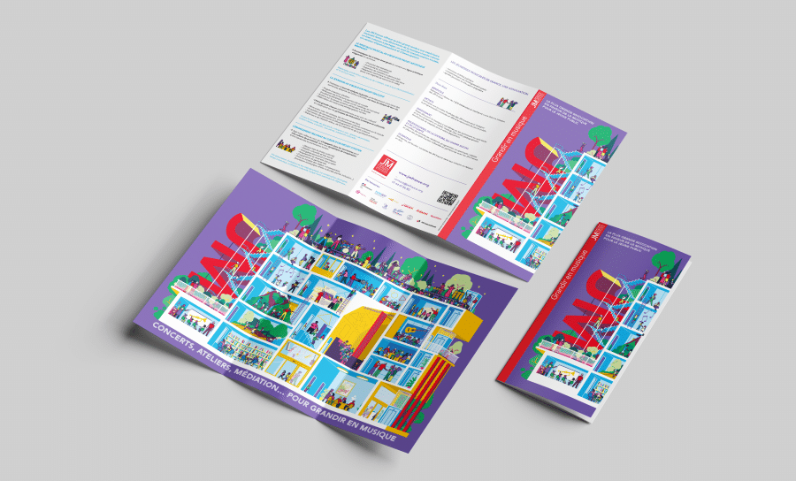 Mock-up dépliant