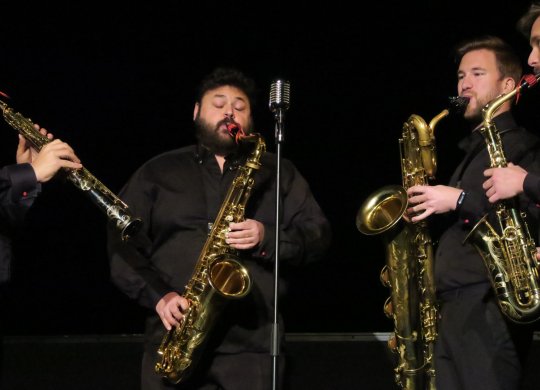 Quatuor Morphing de saxophones à l'audition 2021 en Île-de-France