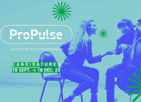 ProPulse - journées de rencontres artistiques