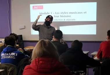Musiques Actuelles au Lycée 2021 avec Goal Volant