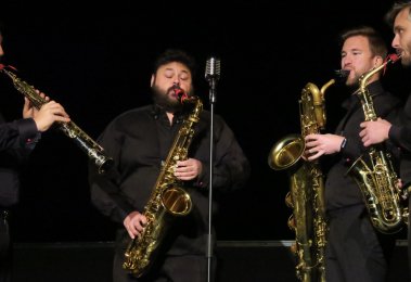Quatuor Morphing de saxophones à l'audition 2021 en Île-de-France