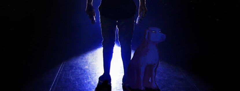 Chien bleu spectacle